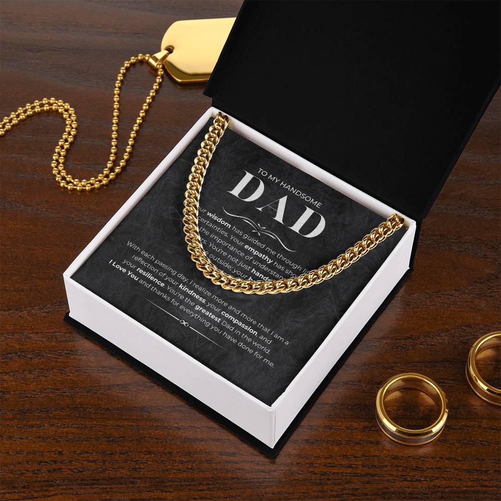 Cuban Link Chain | To My Handsome Dad
