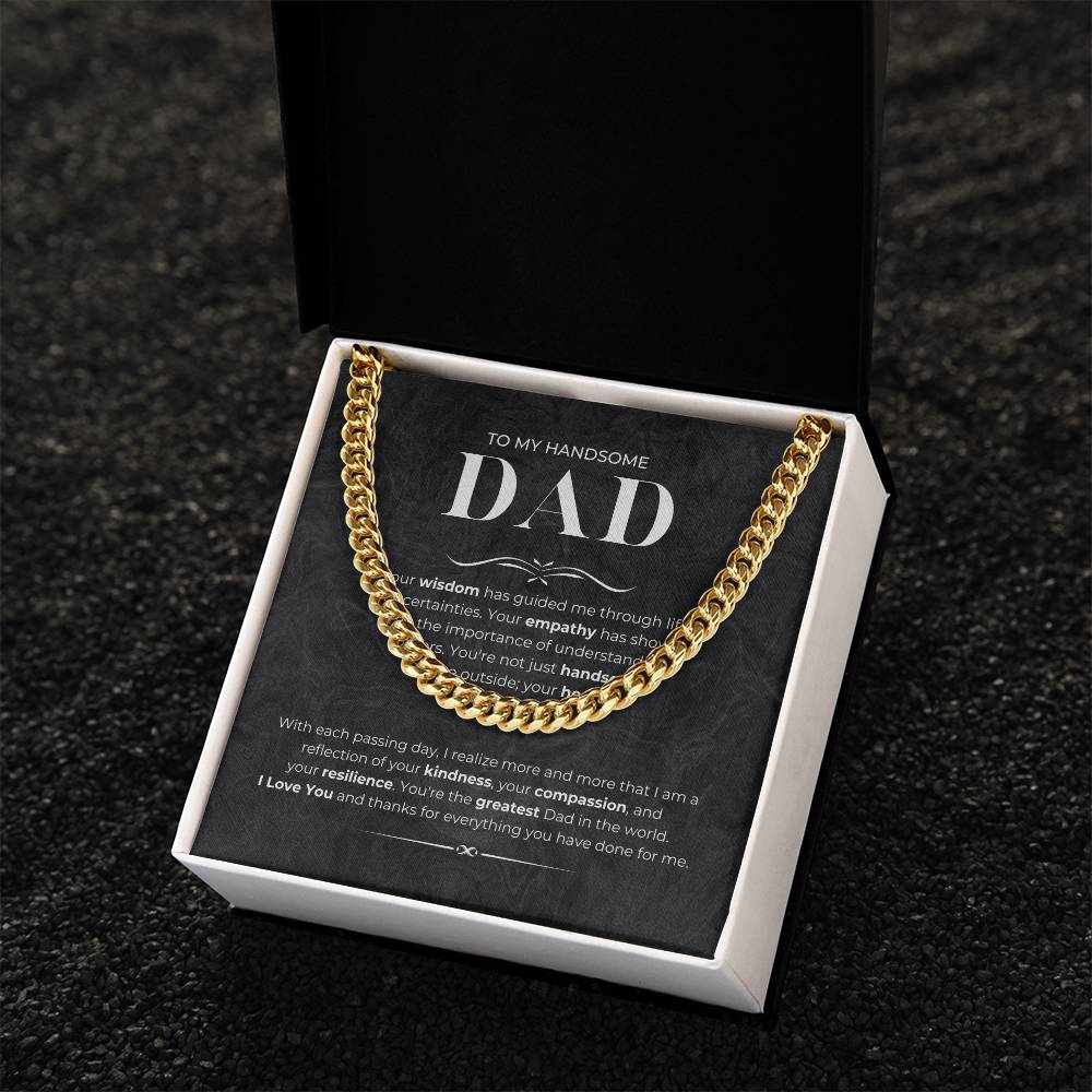 Cuban Link Chain | To My Handsome Dad