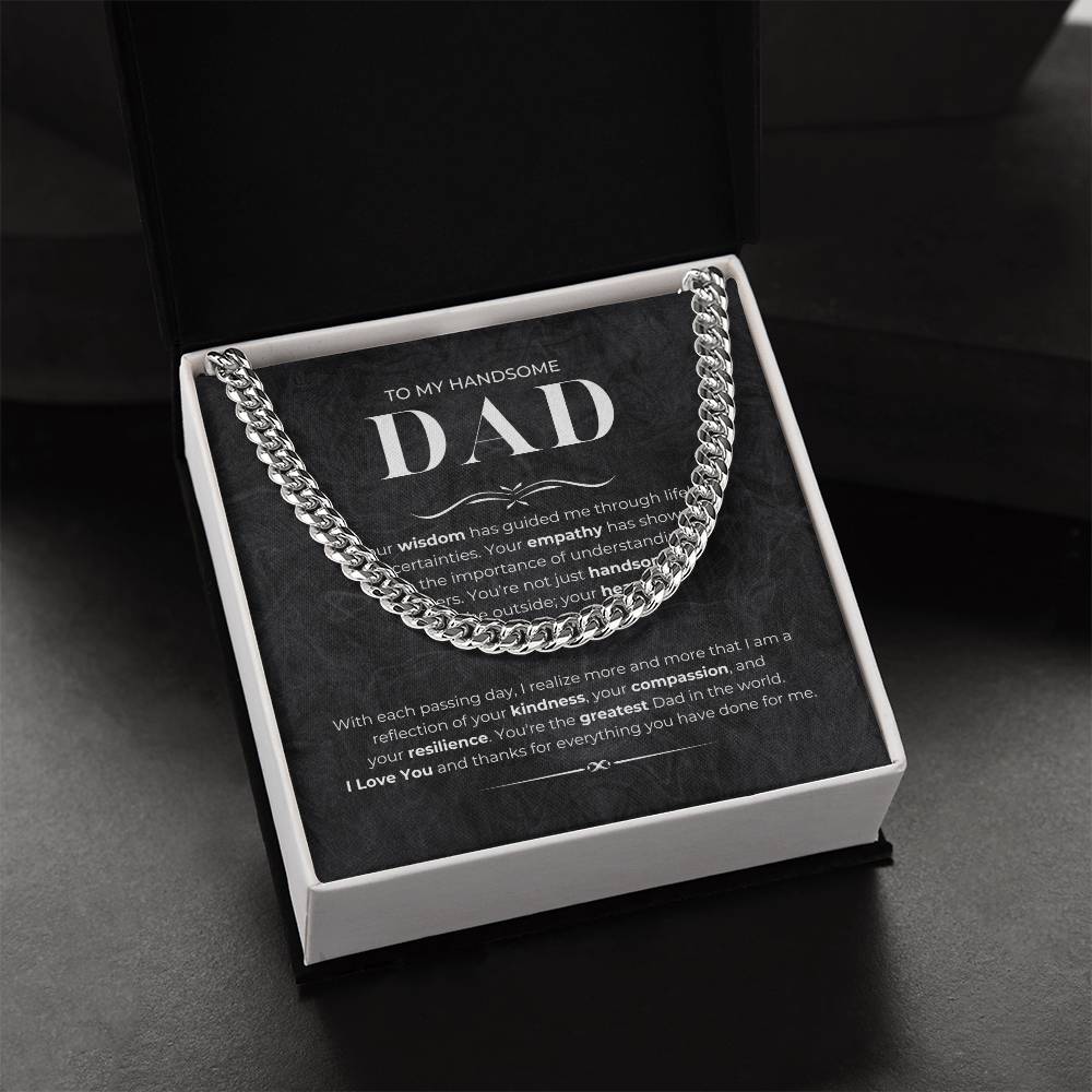 Cuban Link Chain | To My Handsome Dad
