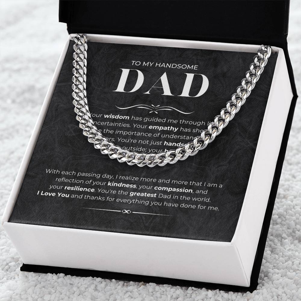 Cuban Link Chain | To My Handsome Dad