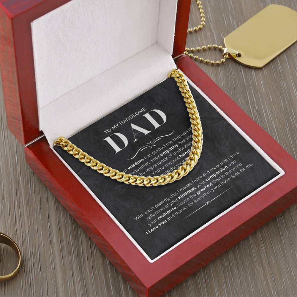 Cuban Link Chain | To My Handsome Dad