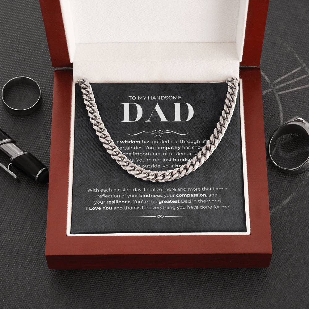 Cuban Link Chain | To My Handsome Dad