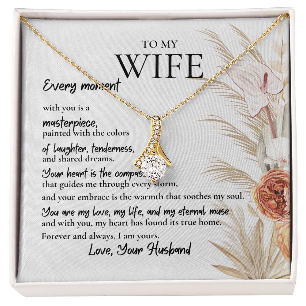 Alluring Beauty Necklace | To My Wife