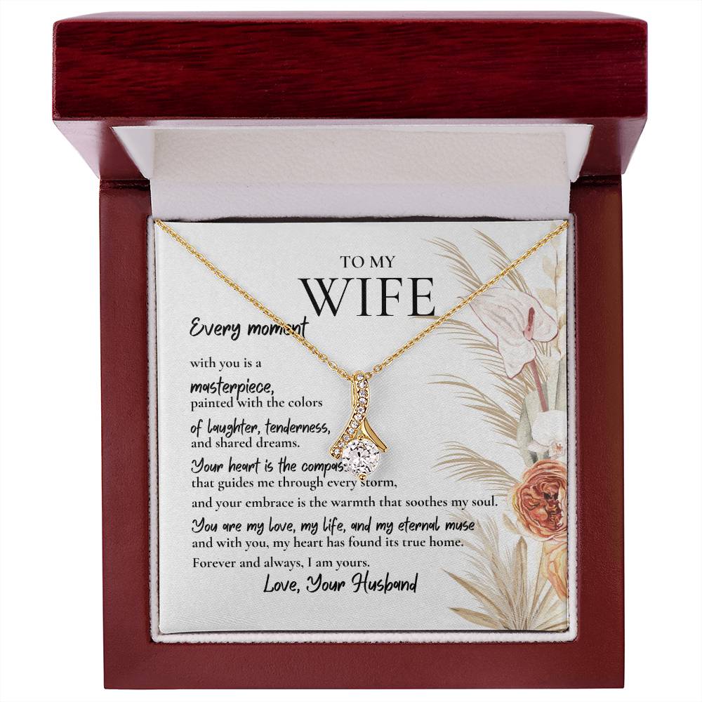 Alluring Beauty Necklace | To My Wife