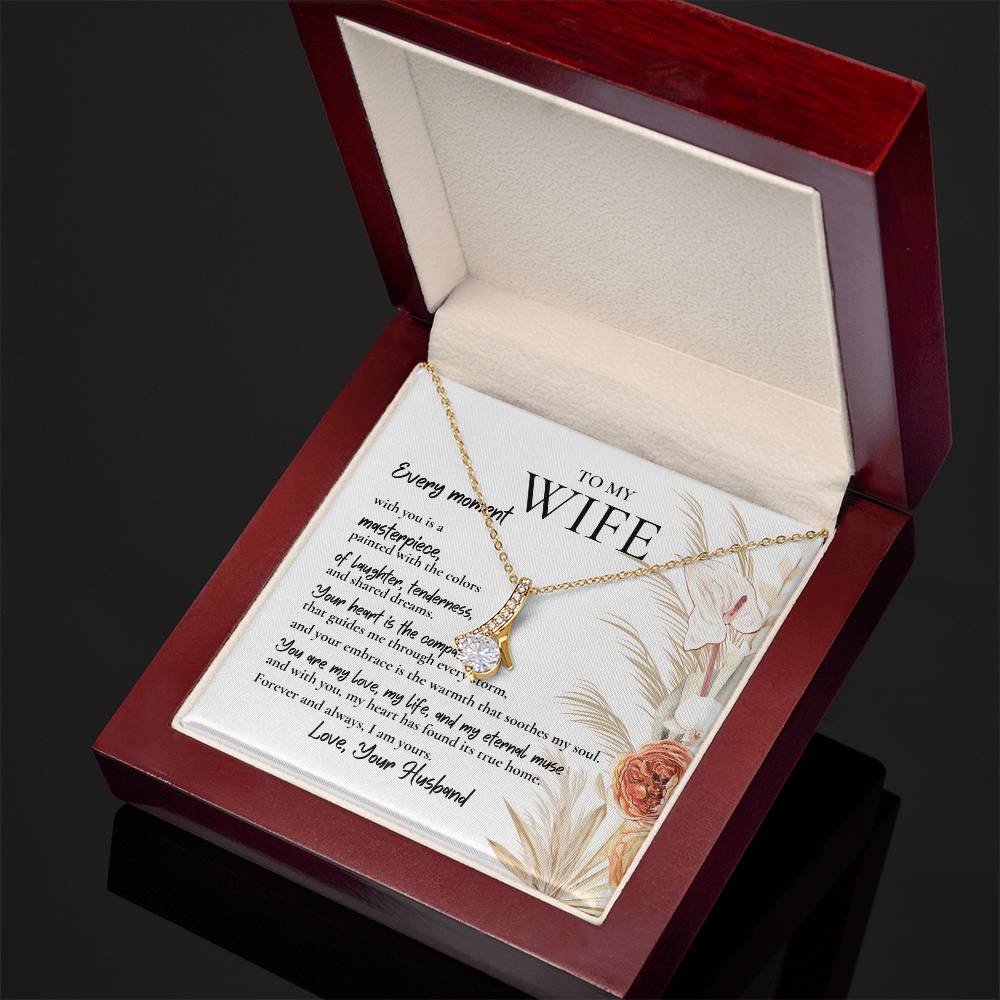 Alluring Beauty Necklace | To My Wife