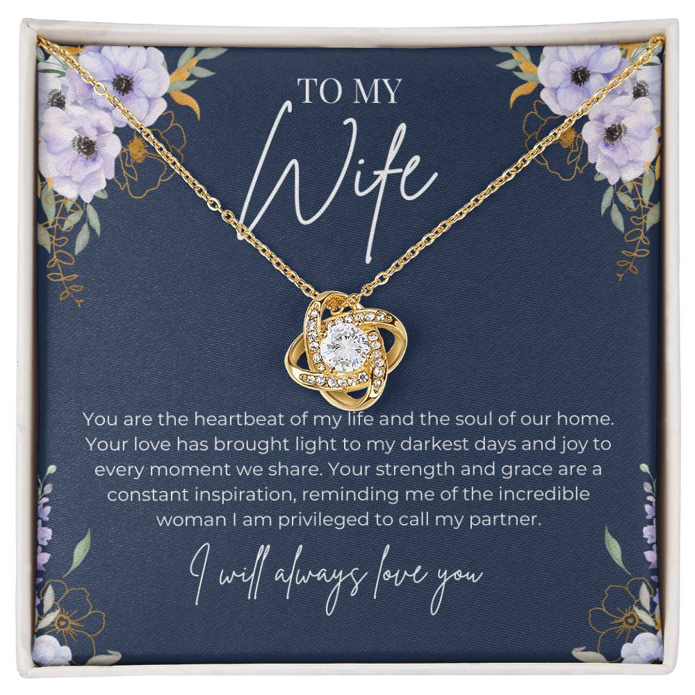 Love Knot Necklace | To my wife