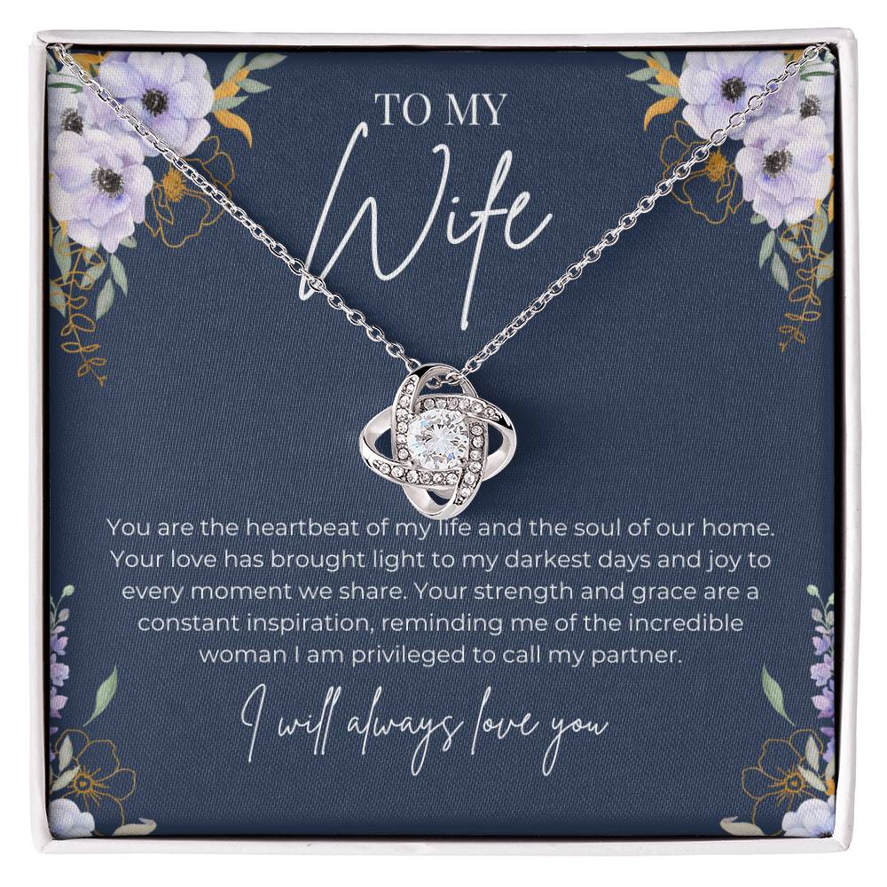 Love Knot Necklace | To my wife
