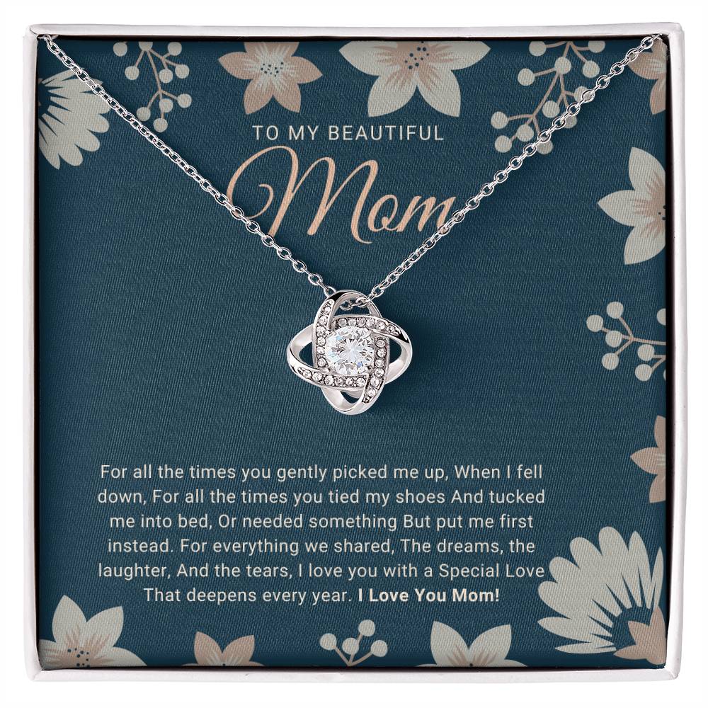 Love Knot Necklace | To Mom