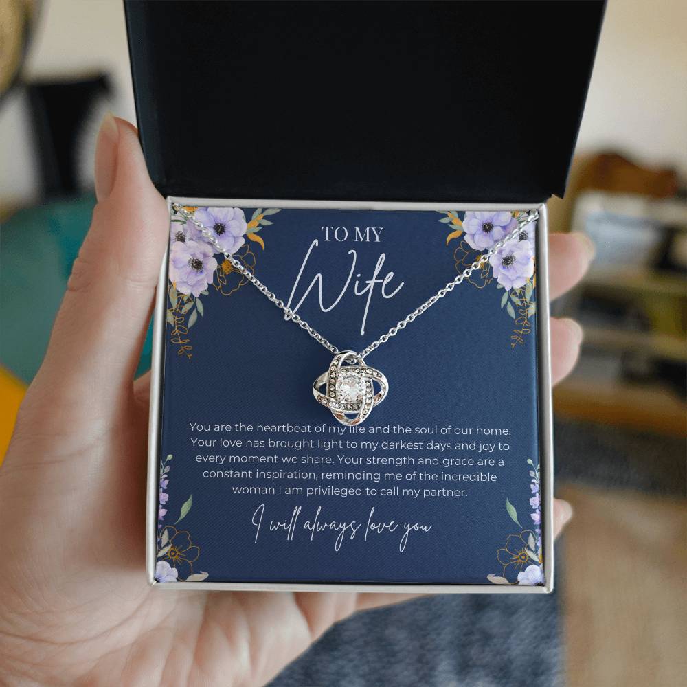 Love Knot Necklace | To my wife