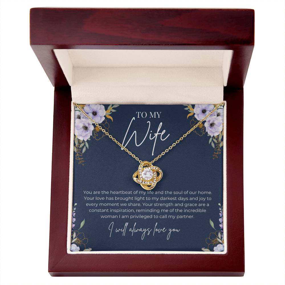 Love Knot Necklace | To my wife