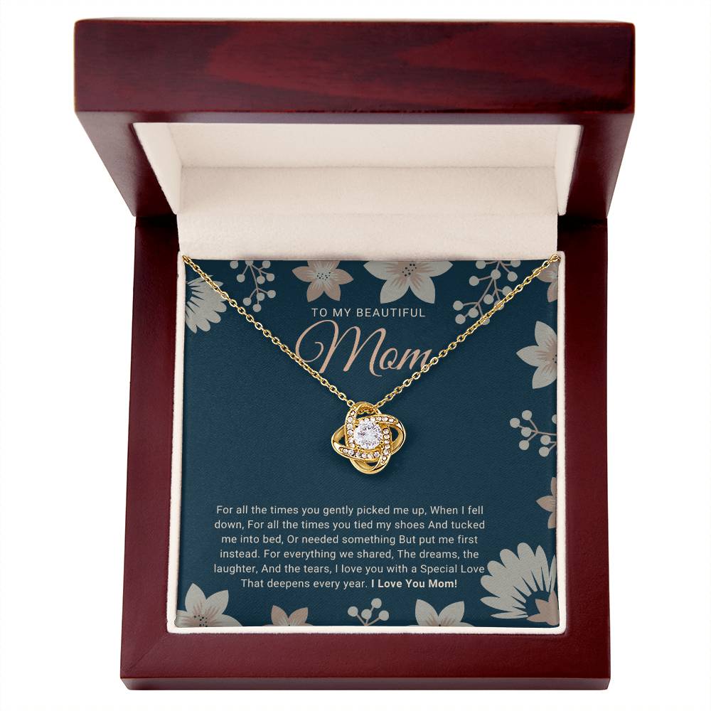 Love Knot Necklace | To Mom