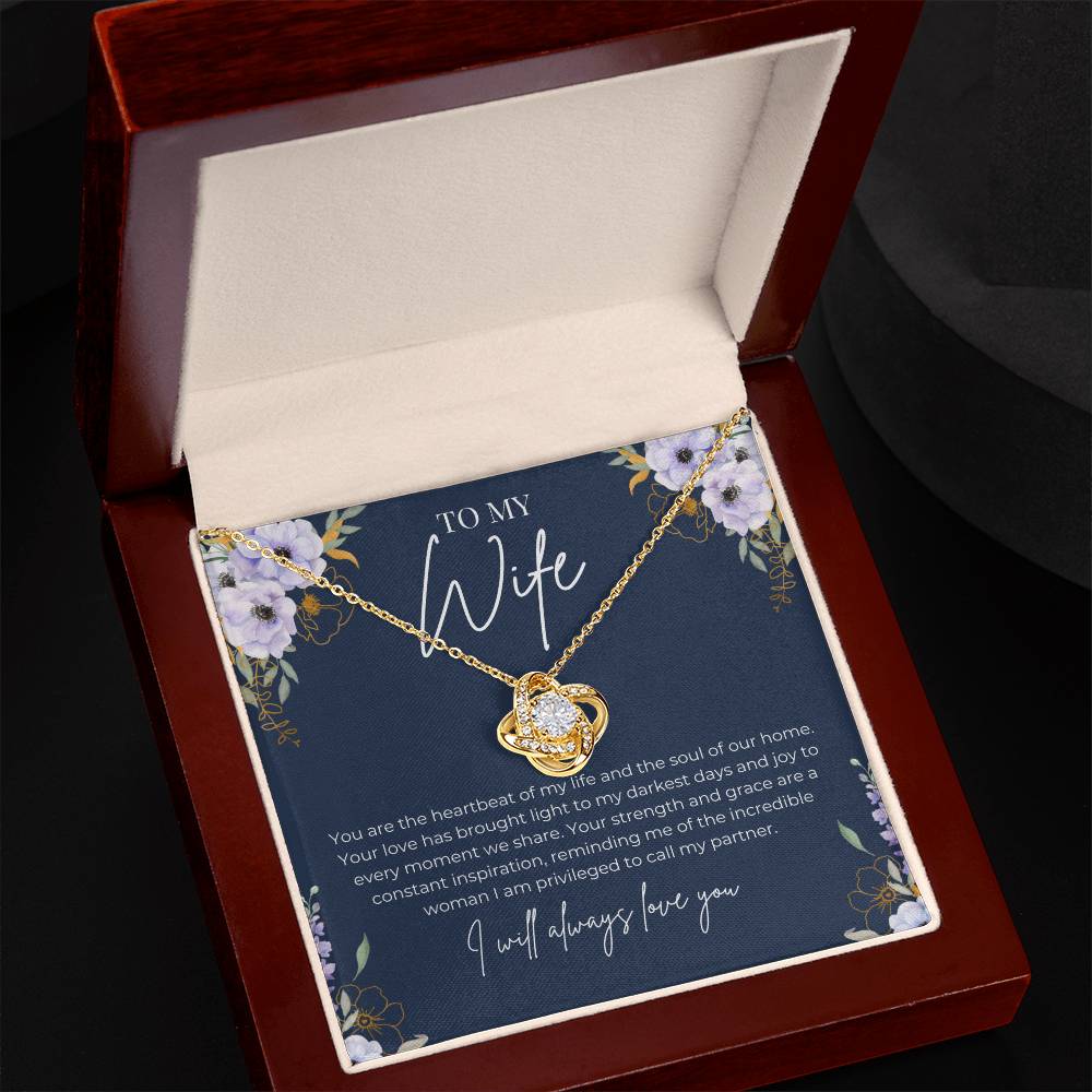 Love Knot Necklace | To my wife