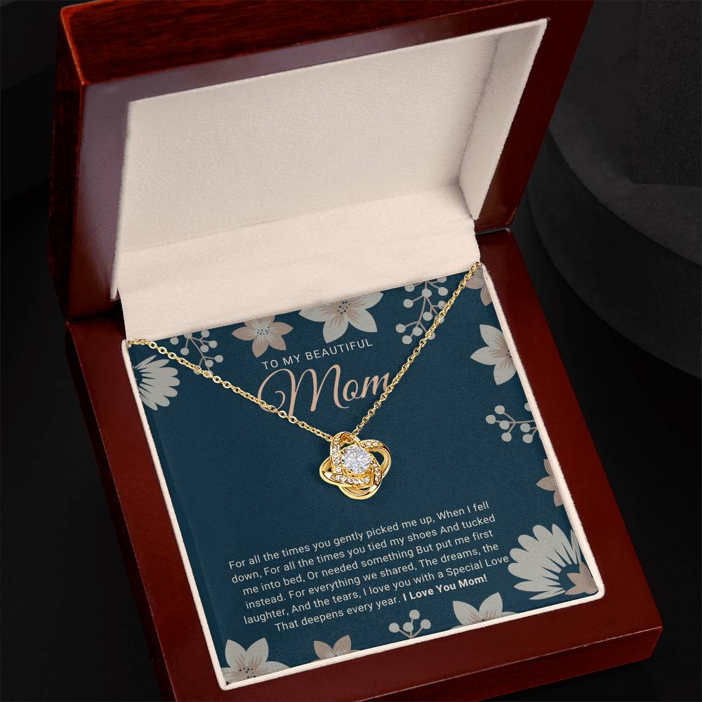 Love Knot Necklace | To Mom