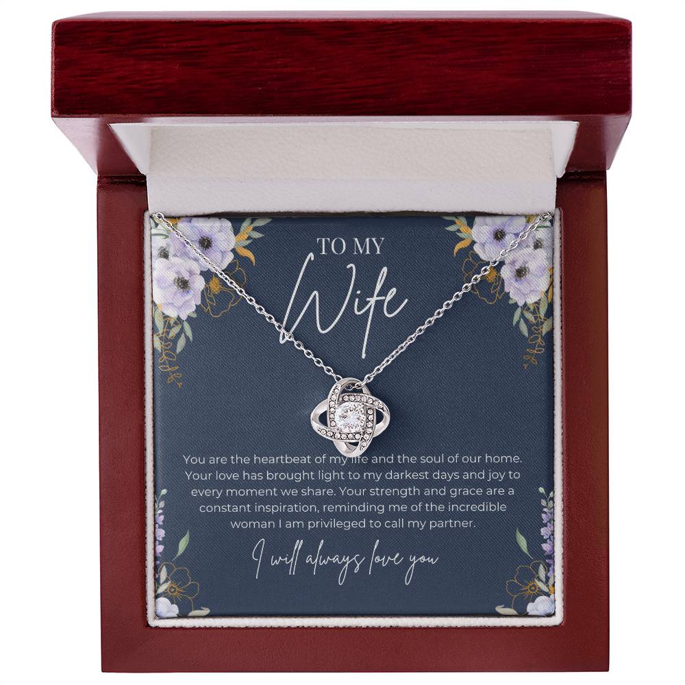 Love Knot Necklace | To my wife
