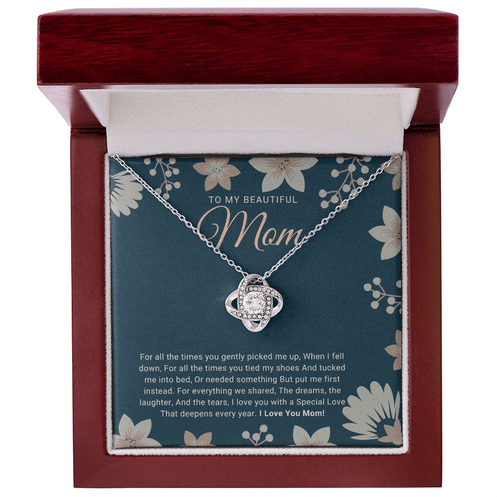 Love Knot Necklace | To Mom