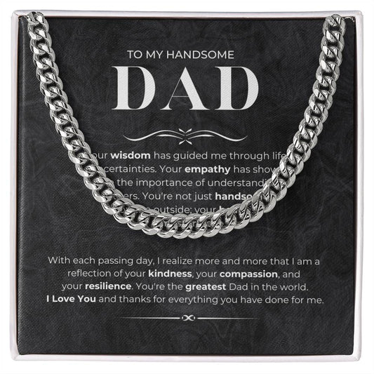 Cuban Link Chain | To My Handsome Dad